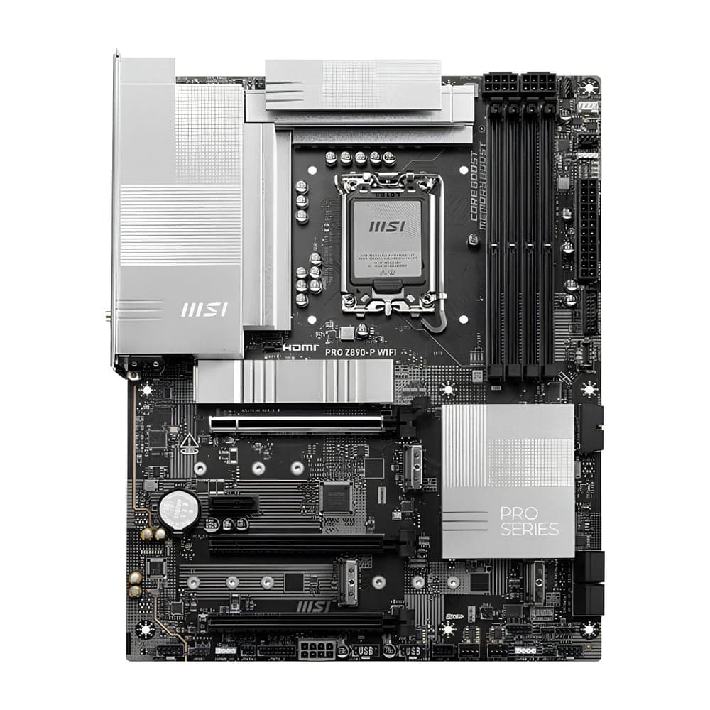 Placa Mãe MSI Z890-P Pro WiFi (LGA 1851 - DDR5 9200 O.C) - Chipset Intel Z890 - USB 3.2 Gen 2 - Slot M.2 - ATX - 911-7E34-001