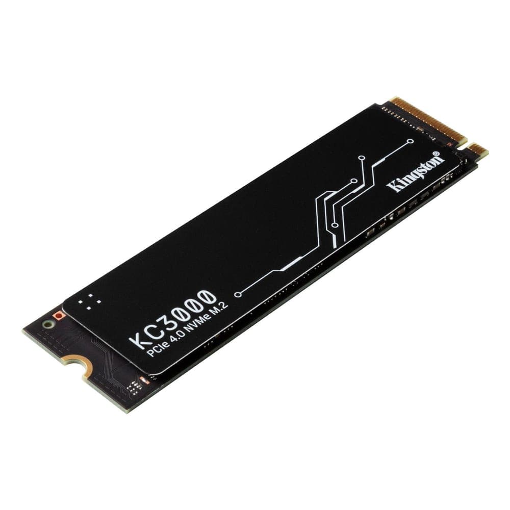 SSD M.2 4TB Kingston KC3000 - NVMe - Leitura 7.000MB/s Gravação 7.000MB/s - SKC3000D/4096G