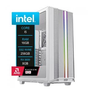 PC Gamer Intel Core i5-10400F , RX6600 8GB , 16GB DDR4 , 256GB NVMe