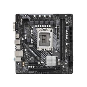 Placa Mãe ASRock H610M-HVS , Chipset H610 , Intel LGA 1700 , mATX , DDR4 , Preto