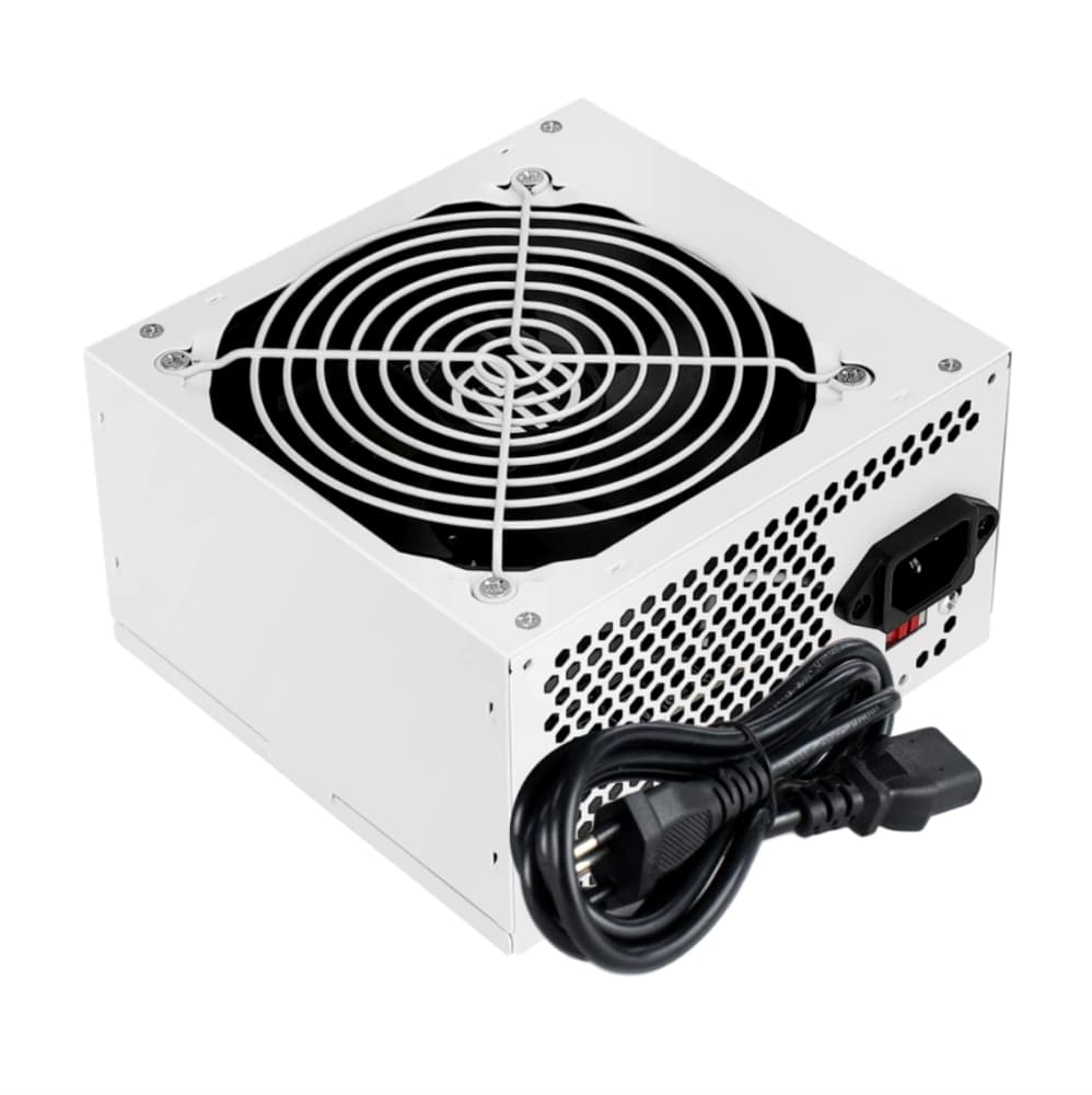 FONTE 500W HOOPSON, ATX, WHITE - FNT-500W-BC