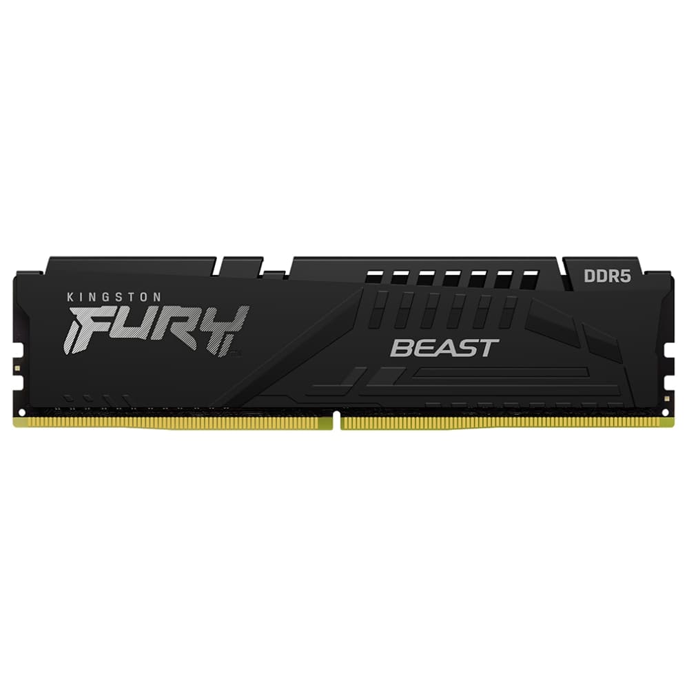 MEMÓRIA 16GB DDR5 6000MHZ KINGSTON FURY BEAST, BLACK - KF560C36BBE2-16
