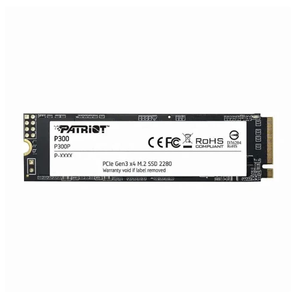 NVME 256GB PATRIOT P300, M.2 2280, PCIE GEN 3X4, LEIT 1700MB/S, GRAV 1100MB/S - P300P256GM28
