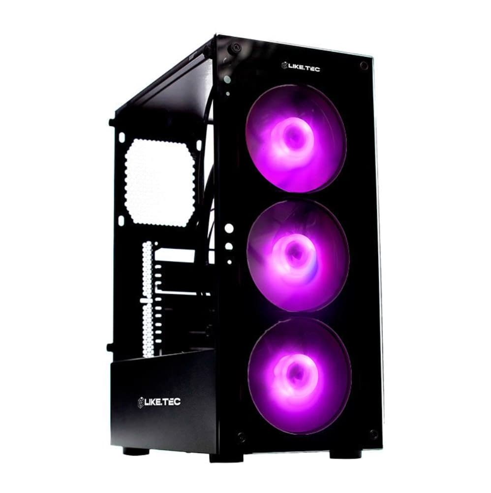 PC GAMER INTEL CORE I3 14100 - 2 X 8GB DDR4 - NVME 1TB - INTEL ARC B570 10GB - WT 120MM - 650W 80P
