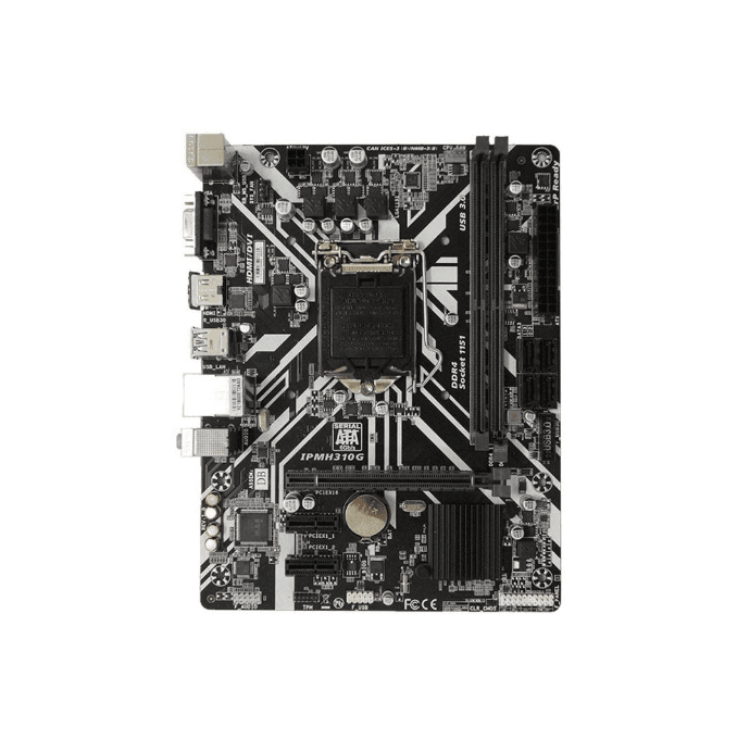 PLACA MÃE PCWARE IPMH310G, INTEL LGA 1151, MATX, DDR4 - IPMH310G