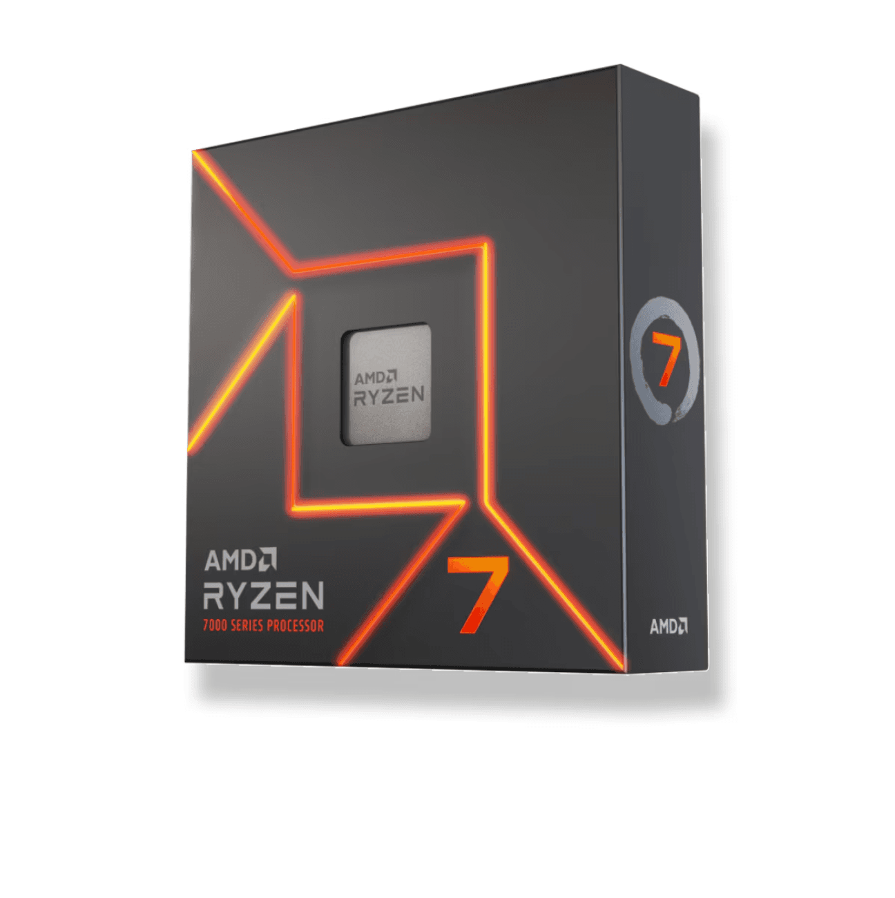 PROCESSADOR AMD RYZEN 7 7700X, 5.4GHZ MAX TURBO, CACHE 40MB, 8 CORE, 16 THREADS, AM5 - 100-100000591WOF