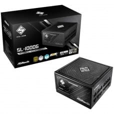 Fonte ASRock Steel Legend, 1000W, 80 Plus Gold, Cybenetics Platinum, Full Modular, ATX 3.1, PCIe 5.1, Pre