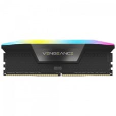 Memória DDR5 Corsair Vengeance RGB, 16GB, 5600MHz, Preto, CMH16GX5M1B5600C40