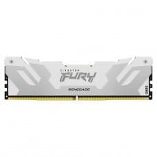 Memória DDR5 Kingston Fury Renegade, 16GB, 7200MHz, White, KF572C38RW-16