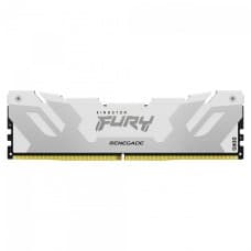 Memória DDR5 Kingston Fury Renegade, 16GB, 8000MHz, White, KF580C38RW-16