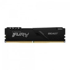 Memória DDR4 Kingston Fury Beast, 8GB, 3200MHz, Black, KF432C16BB/8