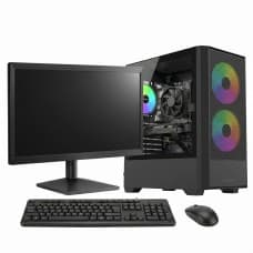 PC GAMER SOLDIER Intel Core i5 8400 / AMD Radeon RX 550 / 8GB DDR4 / SSD 256GB / Monitor 19 Pol