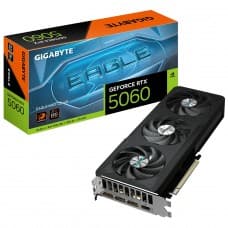 Placa de Vídeo Gigabyte NVIDIA GeForce RTX 5060 Eagle Max OC, 8GB, GDDR7, DLSS, Ray Tracing, GV-N5060EAGL