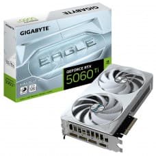 Placa de Vídeo Gigabyte NVIDIA GeForce RTX 5060 Ti Eagle OC ICE, 8GB, GDDR7, DLSS, Ray Tracing, GV-N506TE
