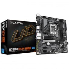 Placa Mãe Gigabyte B760M DS3H GEN5, Chipset B760, Intel LGA 1700, M-ATX, DDR5