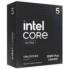 Processador Intel Core Ultra 5 250KF Plus, Otimizado para IA, (5.3GHz Turbo), 18-Cores 18-Threads, LGA 18