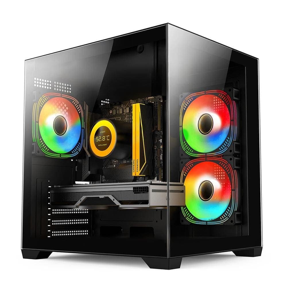 PC Gamer Skill Aquarium, AMD Ryzen 7 5700G, 16GB, Geforce RTX 4060 8GB, SSD 512GB M.2, Fonte 600W 80 Plus, Preto SKA029