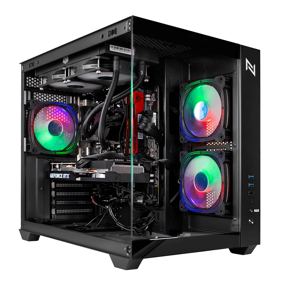 Pc Gamer Black Myth High Ryzen 7 5700, 32GB 3200Mhz, (RTX 4060), SSD 480GB, 600W 80 Plus, Neologic - NLI87716