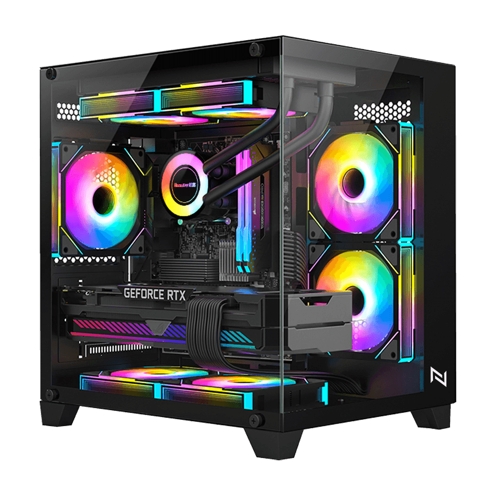 Pc Gamer Ryzen 5 7600, 32GB DDR5 5200Mhz, (RTX 4060 8GB), B650, SSD 480GB, 600W 80 Plus, 3 fans RGB, Neologic - NLI89417