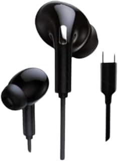 Fone de Ouvido com Fio Premium Tipo-C, 6ª Geração, Som Balanceado, Anti-Ruído (99,15%), Preto – Compatível com Smartphones, Tablets, Notebooks e Dispositivos USB-C.