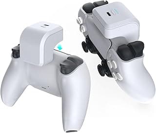 Carregador Portátil Controle Ps5 Normal e Edge 1600mah Branco 5v