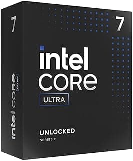 Intel Processador Core Ultra 7 Desktop 265K - 20 núcleos (8 P-cores + 12 E-cores) até 5,5 GHz