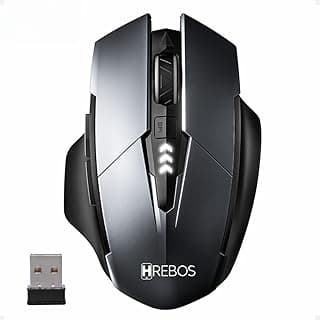 Mouse Gamer USB Bluetooth Sem Fio Wireless Recarregavel com 6 botões 1600 DPI Bateria 500mAh IF-212