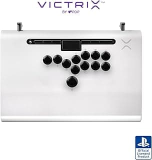 Victrix by PDP Pro FS-12 Arcade Fight Stick for PlayStation 5 - White