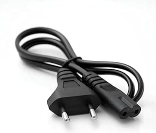 Cabo de Força Bipolar para TV, Rádio, PS3, PS4, PS5, XBOX,Impressora,Notebook, 1,5m Bivolt Universal, Premium