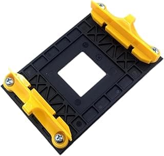 Suporte para Cooler de CPU, Dissipador de Calor, Radiador, Base para Ventoinha, Substitui Placa-mãe PC, Fácil de Instalar e Manter para x370 B650, Amarelo