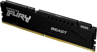 KF556C40BB-32 - Módulo de memória de 32GB DIMM DDR5 5600Mhz FURY Beast Black 1,25V 2Rx8 288 pinos para desktop/gamers