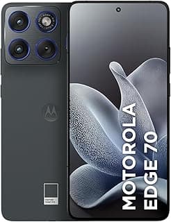 Smartphone Motorola Edge 70 5G - 512GB 24GB (12GB RAM + 12GB RAM Boost), Ultrafino, 3 cameras 50MP, Tela 1.5K extreme Amoled 120hz - Gadget Gray
