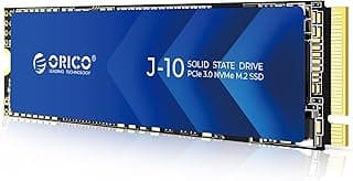 SSD M.2 NVMe ORICO de 512 GB com dissipador de calor, unidade de estado sólido interna PCIe Gen3x4 2280 de até 2800 MB/s, cache SLC 3D NAND, compatível com laptops e PCs desktops -J10 (512 GB)