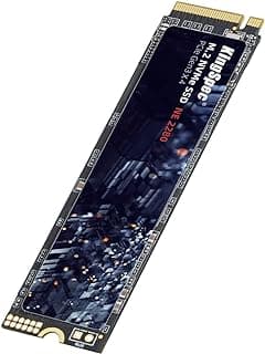SSD KingSpec, 1 TB, M.2 NVMe 1TB SSD 2280 - até 2400 MB/s, unidade de estado sólido interna com flash 2400MB NAND, compatível com desktop e laptop