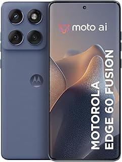 Smartphone Motorola Edge 60 Fusion 5G - 16GB (8GB RAM+8GB Ram Boost) 50MP Sony AI Camera IP68 NFC - Cinza
