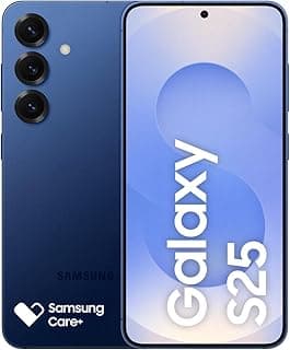 Celular Samsung Galaxy S25 5G, 256GB, 12GB RAM, Câmera Tripla de 50+12+10, Tela Grande de 6.2", Azul Marinho