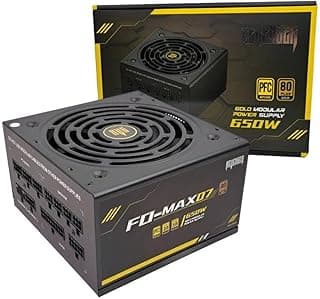 Revenger Fonte ATX FO-MAX07 650W 80 Plus Gold Modular, PFC Ativo, Bivolt, para PC Gamer