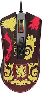 Mouse Gamer Redragon Harry Potter Cobra RGB Special Edition Grifinória Preto e Vermelho PMW3327 12400DPI HP-711G