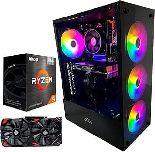 PC GAMER RYZEN 5 4500, 16GB DDR4, SSD NVME 256GB, RX 580 8GB