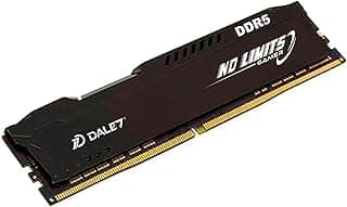 DALE7 Memória Gamer Ddr5 16Gb 5200 Mhz Desktop No Limits