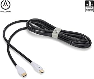 Cabo HDMI de ultra-alta velocidade PowerA para PlayStation 5, Cabo HDMI 2.1, PS5, Oficialmente Licenciado