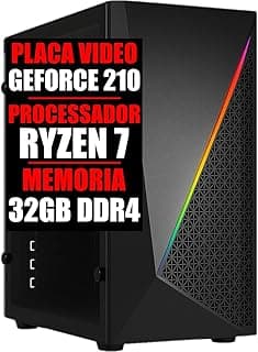 PC GAMER RYZEN 7, GEFORCE 210, 32GB DDR4, SSD 480GB (16GB DDR4)