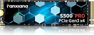 SSD fanxiang NVMe S500 Pro, 256GB, até 3.200 MB/s, M.2 PCIe Gen3x4 2280, Cache SLC 3D NAND TLC, para Notebooks, Computadores, Preto