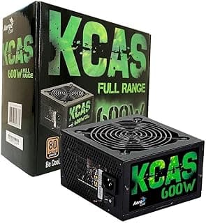 Fonte Gamer ATX KCAS 600W 80 Plus Bronze Aerocool