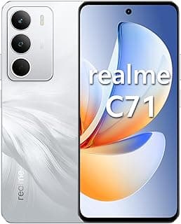 Celular Realme C71 4G Smartphone 8GB RAM 256GB ROM Dual SIM (Branco)