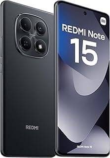 Smartphone Xiaomi Redmi Note 15 Preto 8GB RAM 256GB ROM (2510DRA23L)