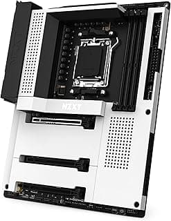 Placa Mãe NZXT N7 B650E AMD Wi-fi, Cover, Branca