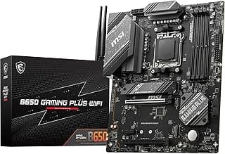 Placa Mãe MSI B650 GAMING PLUS WIFI (AM5/4xDDR5/HDMI/DisplayPort/M.2/USB 3.2)