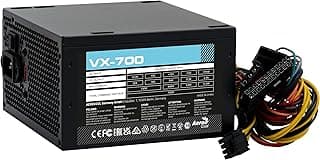 Fonte Gamer ATX 700W VX-700 Com PFC Ativo Sem Cabo Aerocool