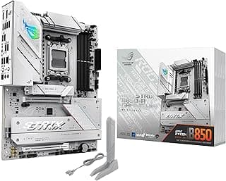 ASUS Placa mãe ROG Strix B850-A Gaming WiFi AMD AM5 B850 ATX 14+2+2 estágios de energia, DDR5 AEMP, LAN 2,5G, WiFi 7 com Q-Antenna, 4X M.2, PCIe® 5.0, USB 20Gbps Type-C, AI Networking II, ASUS AI